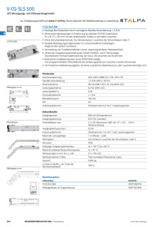 V-CG-SLS 500