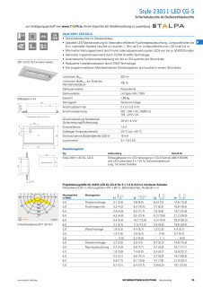 Style 23011 LED CG-S