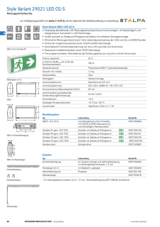 Style 29021 LED CG-S