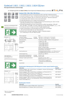 GuideLED 11821 , 11822 , 11823 , 11824 , CGLine+