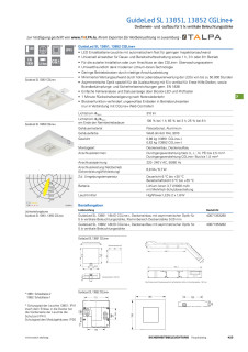 GuideLED 13851 , 13852 , CGLine+