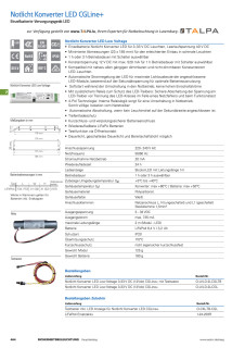 Notlicht Konverter LED CGLine+