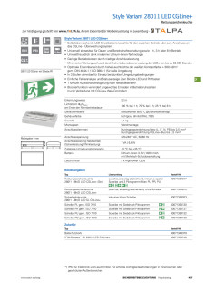 Style 28011 LED CGLine+