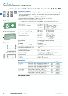 EXIT LED V-CG-S