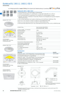 GuideLED 13011.1 , 13021.1 , 13012.1 , 13022.1 LED CG-S