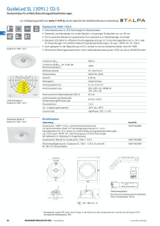 GuideLED 13091.1 , 13092.1 LED CG-S