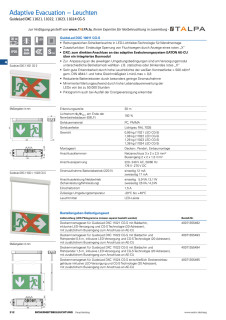 GuideLED DXC 11021 , 11022 , 11023 , 11024 LED CG-S