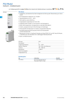 PSU Modul DG-S