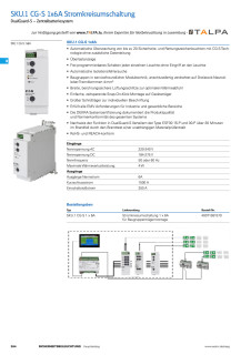 SKU.1 1x6A Stromkreisumschaltung DG-S