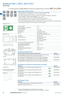 GuideLED 10011 , 10012 , 10013 LED CG-S