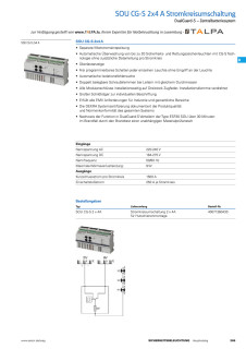 SOU 2x4A Stromkreisumschaltung DG-S