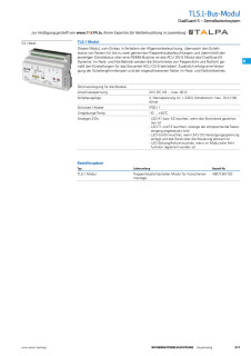 TLS.1 Bus-Modul DG-S