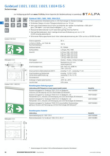 GuideLED 11021 , 11022 , 11023 , 11024 LED CG-S