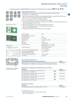 GuideLED Cinema 11011 LED CG-S