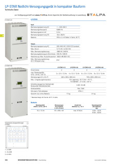 Zentralbatterieanlage LP-Star