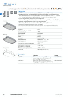 i-P65 E , O LED CG-S 